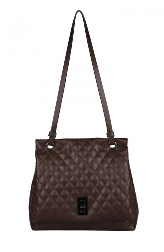 Brown Shoulder Bag 433-090