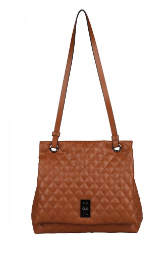 Tobacco Brown Shoulder Bag 433-091