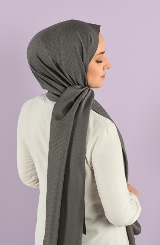 Dark Gray Shawl 15227-15