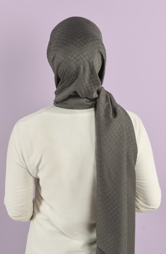 Dark Gray Shawl 15227-15