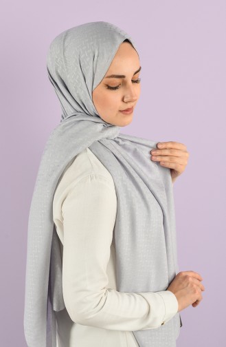 Silver Gray Shawl 15227-18