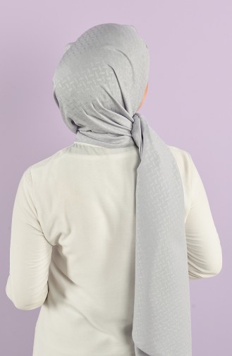 Silver Gray Shawl 15227-18