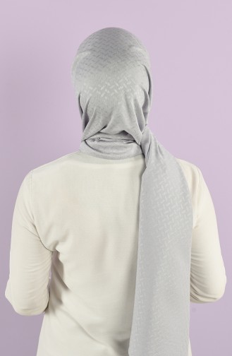 Silver Gray Shawl 15227-18