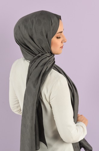 Dark gray Sjaal 15228-05