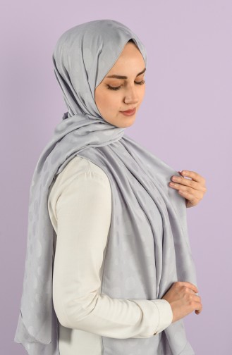 Silver Gray Shawl 15228-08