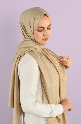 Beige Shawl 15228-20