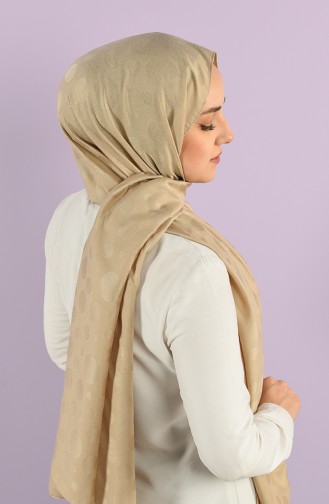 Beige Sjaal 15228-20