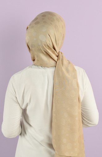 Beige Sjaal 15228-20