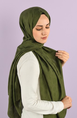 Khaki Sjaal 15228-23