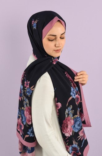 Navy Blue Shawl 70176-02