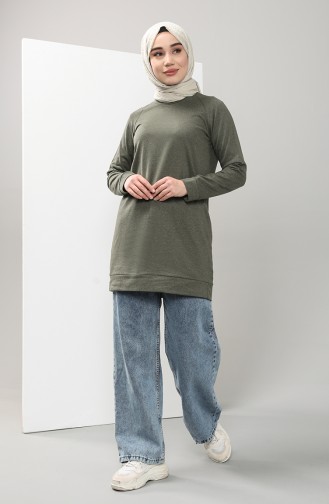 Khaki Pulli 3235-08