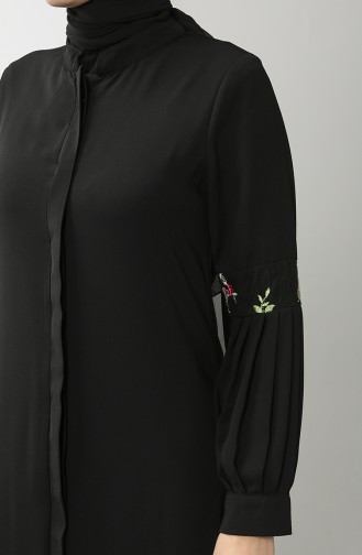 Robe Hijab Noir 9313-01