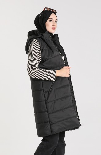 Black Gilet 1053B-03