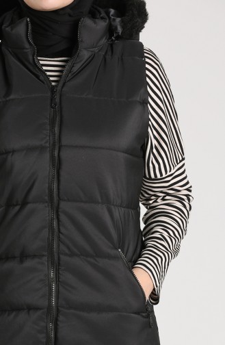 Black Gilet 1053B-03