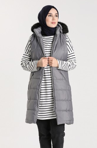 Gray Gilet 1053B-06