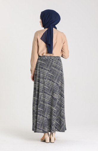 Navy Blue Rok 1001-01