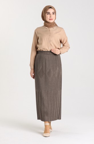 Dark Mink Skirt 1004-05