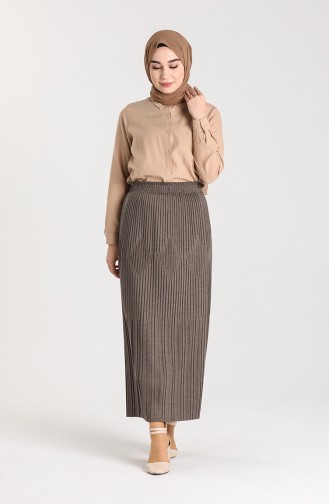 Dark Mink Skirt 1004-05