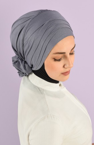 Gray Ready to Wear Turban 0014-19