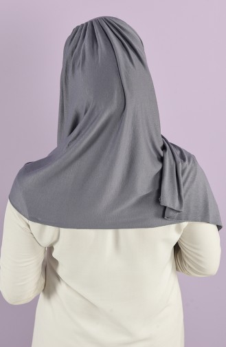 Grau Praktischer Turban 0041-19