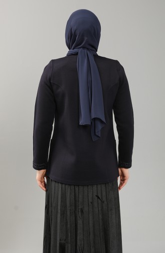 Navy Blue Cardigans 0710-01