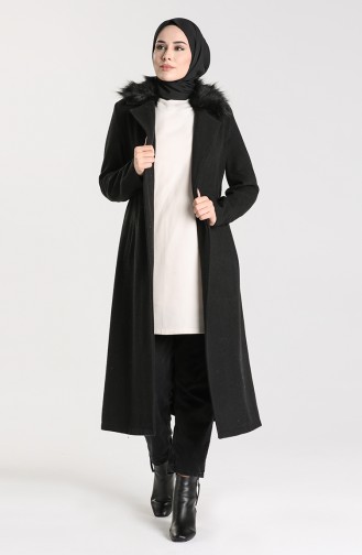 Sheepskin Coat 0305a-01 Black 0305A-01