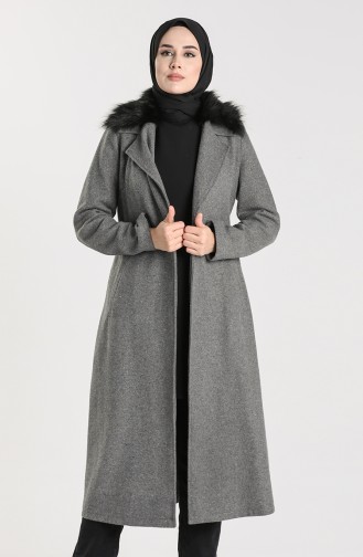 Sheepskin Coat 0305a-02 Gray 0305A-02