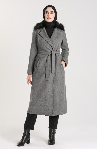 Sheepskin Coat 0305a-02 Gray 0305A-02