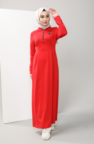 فستان أحمر 9340-04