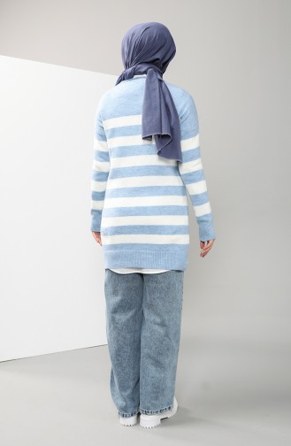 Blau Pullover 4866-02