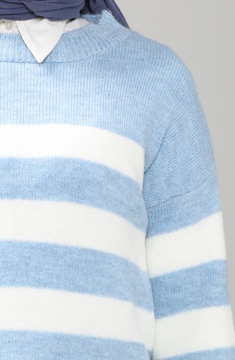 Blau Pullover 4866-02