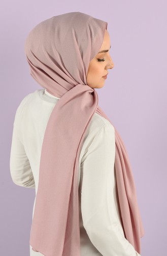 Demor Viskon Düz Şal 15229-24 Toz Pembe