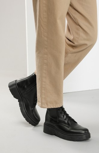 Black Boots-booties 1873.SIYAH