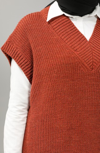 Tobacco Sweater Vest 5062-01