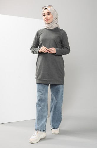 Smoke-Colored Sweatshirt 3235-04