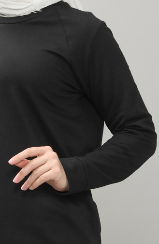 Sweatshirt Noir 3235-05
