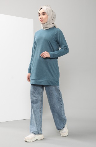 Oil Blue Sweatshirt 3235-11