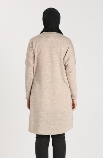 Kışlık Tunik 8163-01 Bej