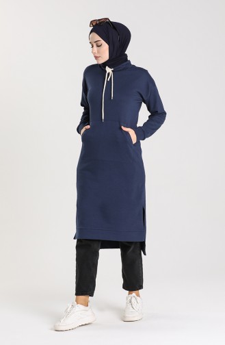 Light Navy Blue Tunics 3234-12