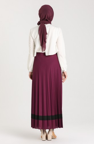 Plum Skirt 1007-04