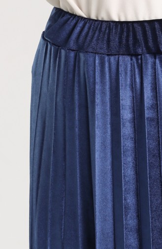 Navy Blue Skirt 1008-02