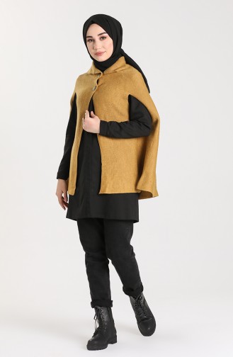 Ölgrün Poncho 2671-01