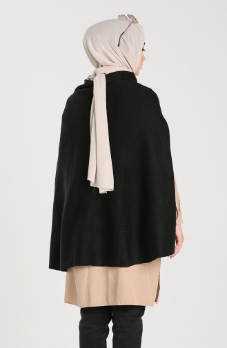 Black Poncho 2671-04