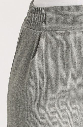 Pleated Pants 4367pnt-01 Gray 4367PNT-01