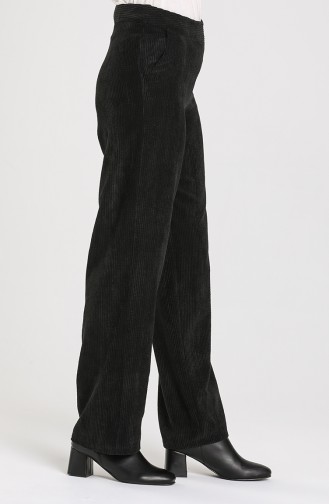 Pocket Velvet Trousers 0545-01 Black 0545-01