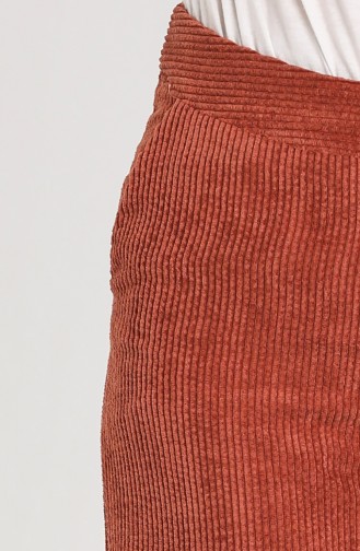 Pantalon Couleur brique 0545-04