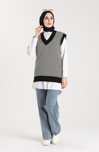 Knitwear Sweater 4348-02 Black 4348-02