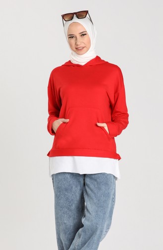 Weinrot Pulli 2258-05