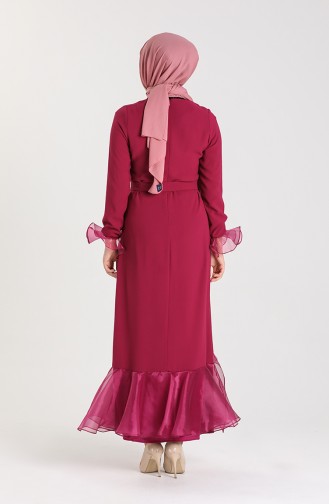 Robe Hijab Plum 2020-01