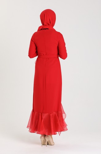 فستان أحمر كلاريت 2020-04